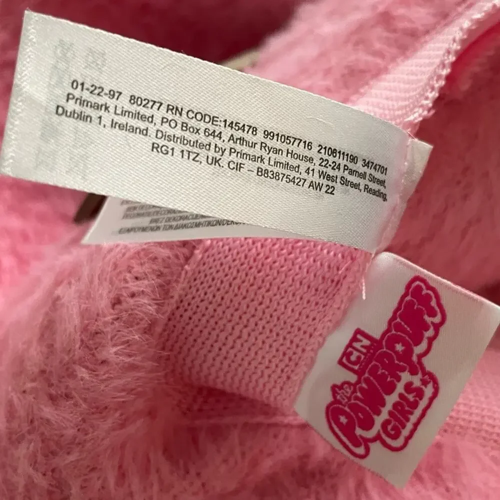 Cartoon Network NEW Limited Edition Rare Fuzzy Powerpuff Bucket Hat Pink - Picture 5 of 5